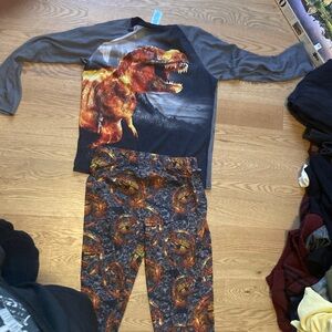 Jurassic world 2 piece pajama set